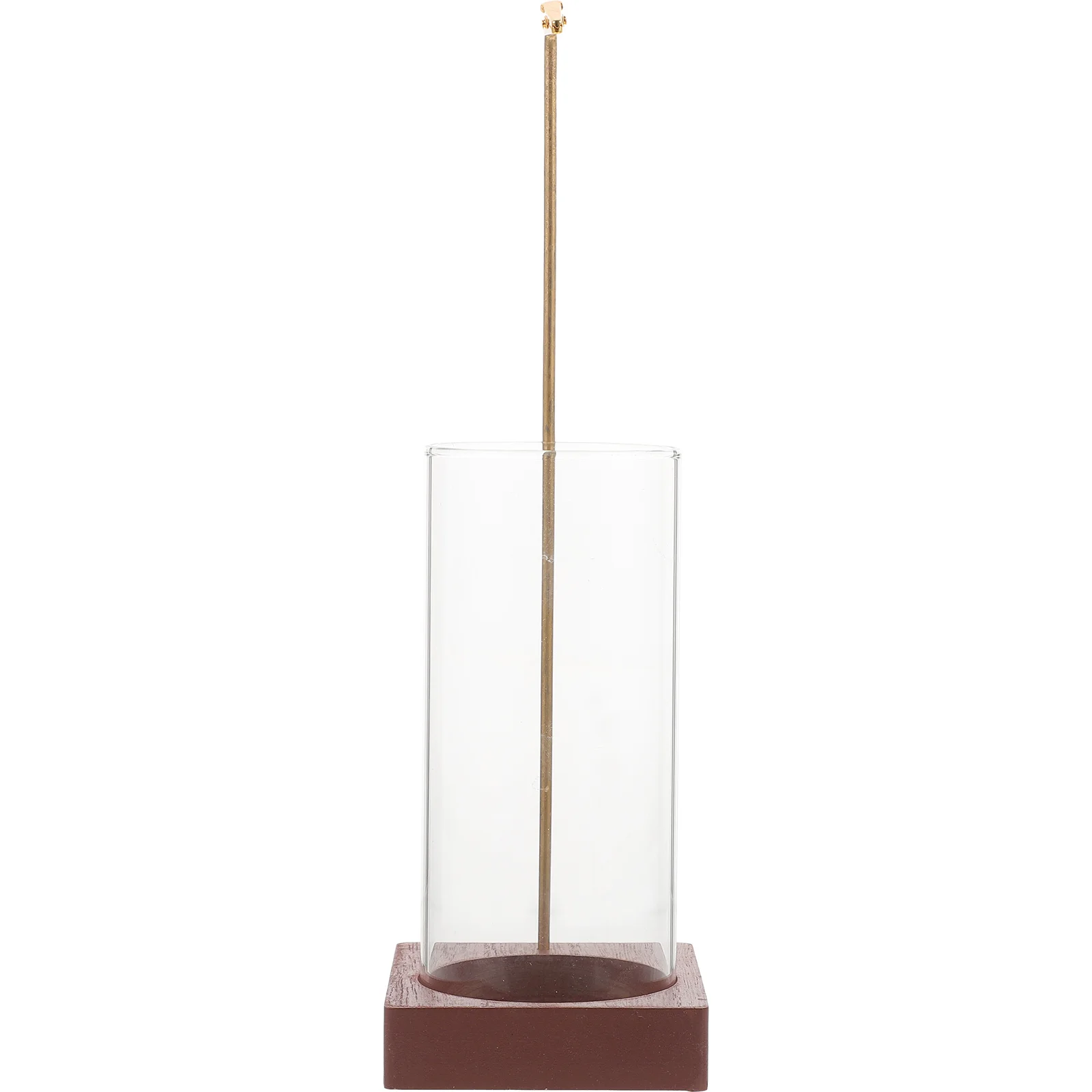 

Upside-Down Incense Holder Wooden Base Glass Catcher Clip Incense Stick Burner Home Relaxing Atmosphere Insence Stick Holder