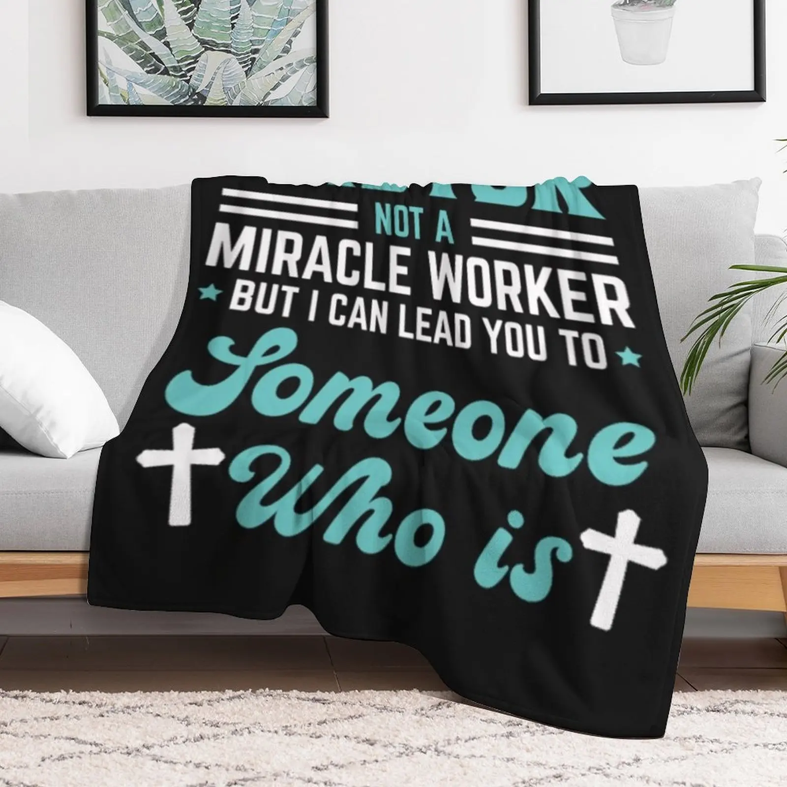 Pastor miracle worker someone who it Throw Blanket For Sofa Thin Luxury Brand Blankets