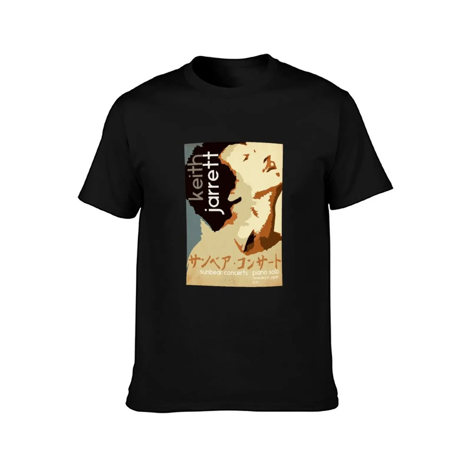 Keith Jarrett T-Shirt Casual Streetwear Short Sleeve Tee T-Shirt