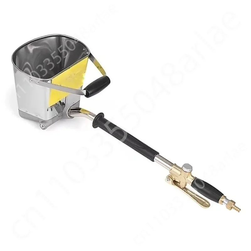 Cement Spray Gun Mortar Sprayer Plaster Hopper Gun Render Sprayer Hopper Bucket Gypsum Gun
