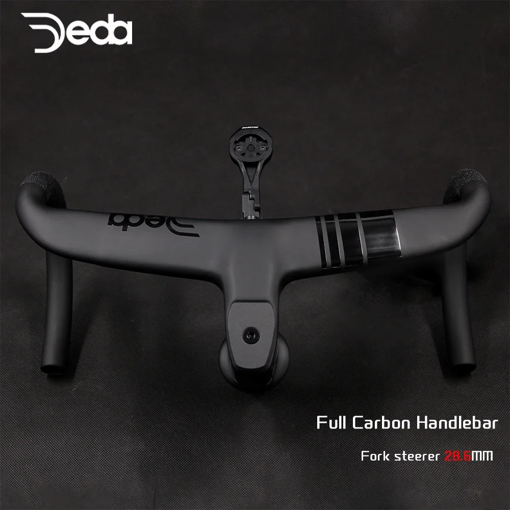 

Full Carbon Fiber Bicycle Cockpit,Road Bike Internal Cable Integrated Handlebar Di2 With Mount&Spacer,Clip diameter 28.6mm,DEDA