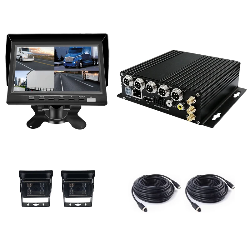 SeemeTech 4G GPS RJ45 Tracker 1080P Night Vision Recorder for Vehicle-Mounted Mobile DVR