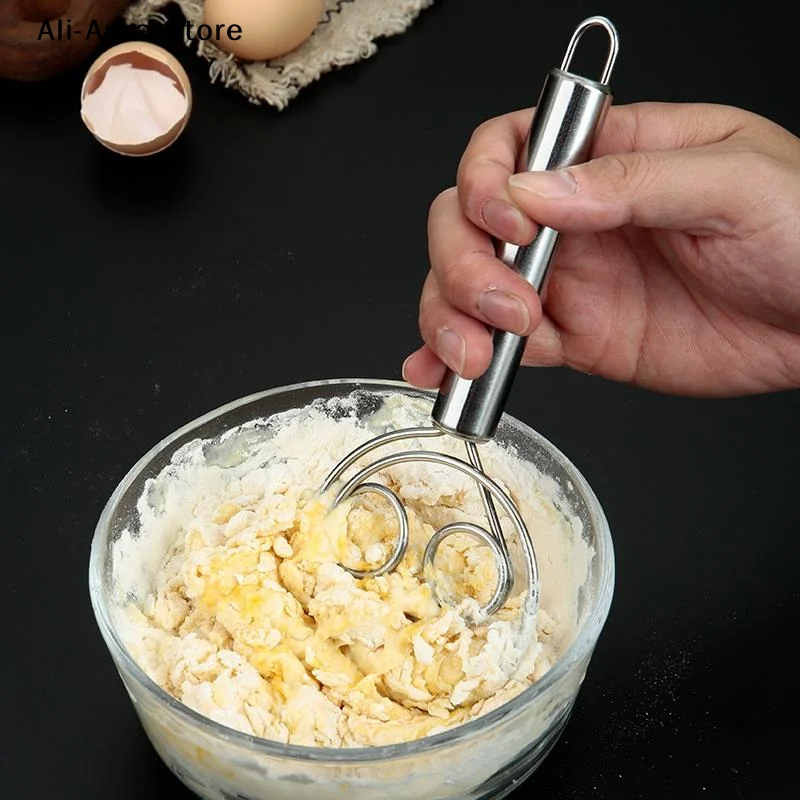 Kitchen Baking Mixer - Frusta per Impasto in Acciaio Inox,
