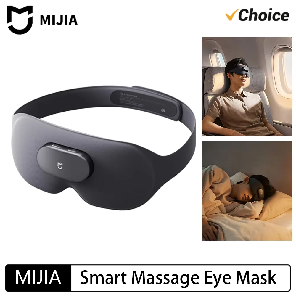 

Original Mijia Intelligent Massage Eye Mask Stereoscopic Shading Zone Comfort Massage Work For Mihome APP MJAMYZYMYY01