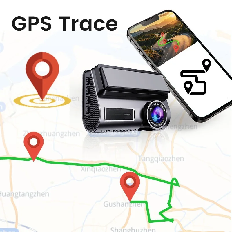 

Новый 3-дюймовый видеорегистратор 4K+2K с высоким разрешением и двойным ночным видением, Wi-Fi, модель 2026 года.