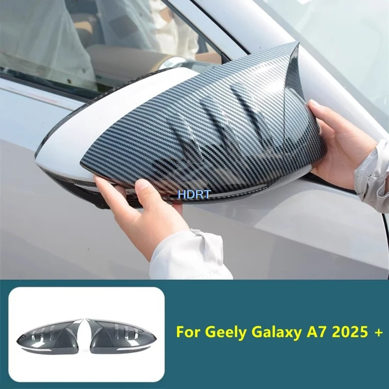 

Для Geely Galaxy A7 2025 + Стайлинг автомобиля, зеркало заднего вида, крышка зеркала заднего вида, отражатель, зеркальный корпус, аксессуары, внешняя наклейка