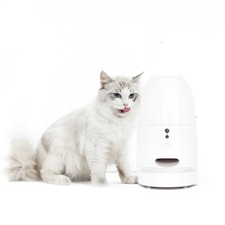 

Wholesale Smart Pet Feeder with Camer App Remote Control Automatic Cat Feeder Dog Bowl OEM