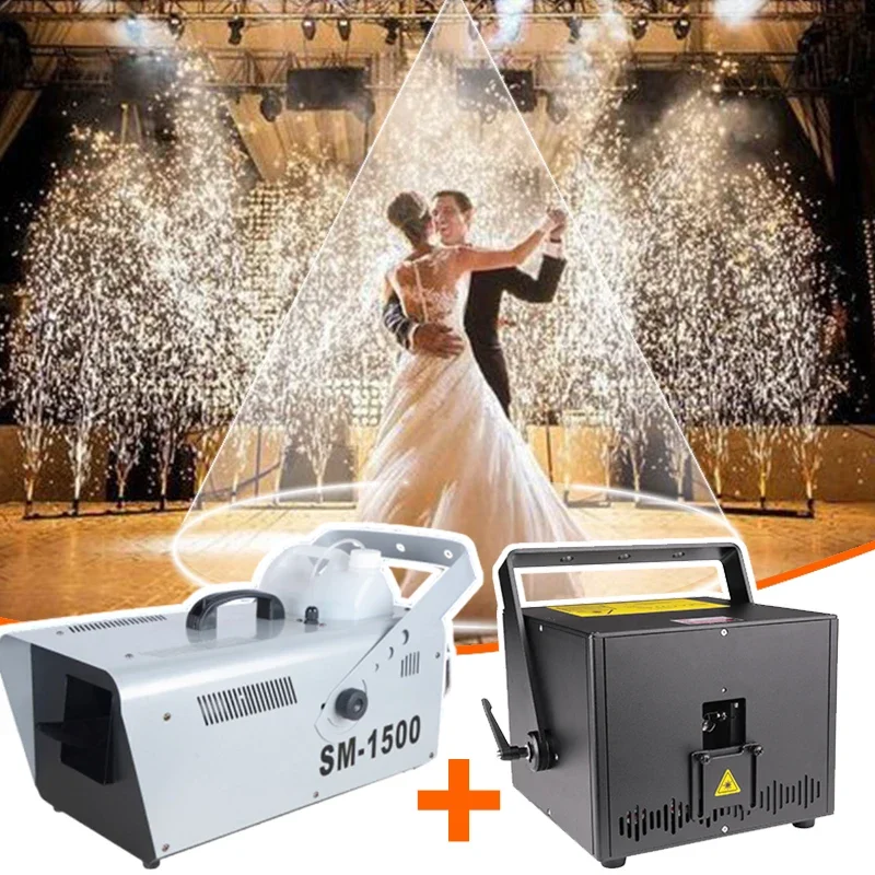 1w 3w 5w 10w Animation Wedding Laser Light Projector Snowflake Machine Disco Stage DJ Lazer Marriage Bride Focus First Dance SFX