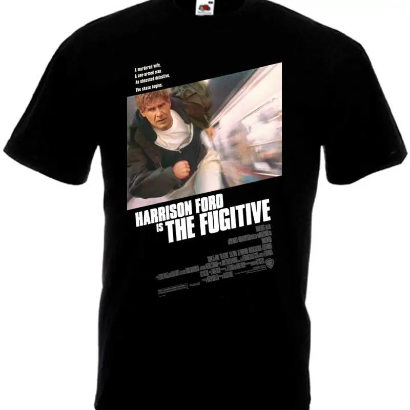 

The Fugitive T shirt movie poster all sizes S 5XL