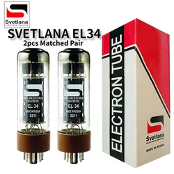 SVETLANA EL34 Vacuum Tube HIFI Audio Valve Replace Kt77 6CA7 6P3P 6L6 EL34B Tube Amplifier Kit DIY Genuine Match Quad