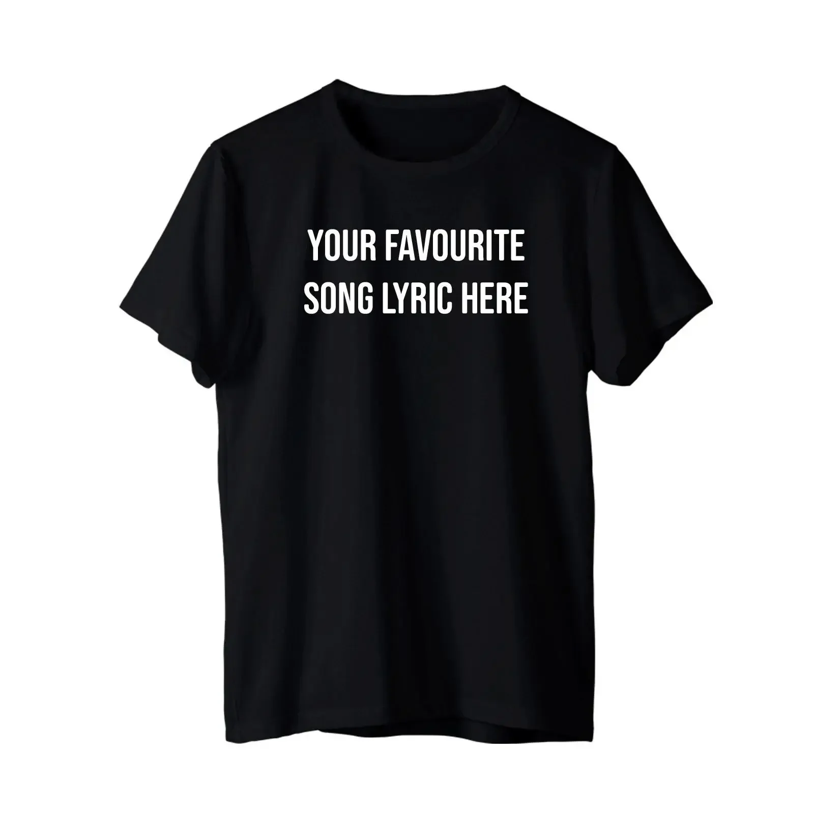Personalisiertes T Shirt kultiger Songtext Musik Nostalgie Liebe Sommer vintage Washed designer clothes Unisex fashion Slightly