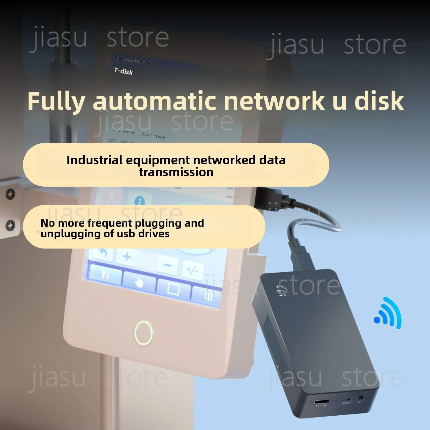 Network File Sync Controller WiFi Remote Bidirectional Transfer Instrument Data Collector