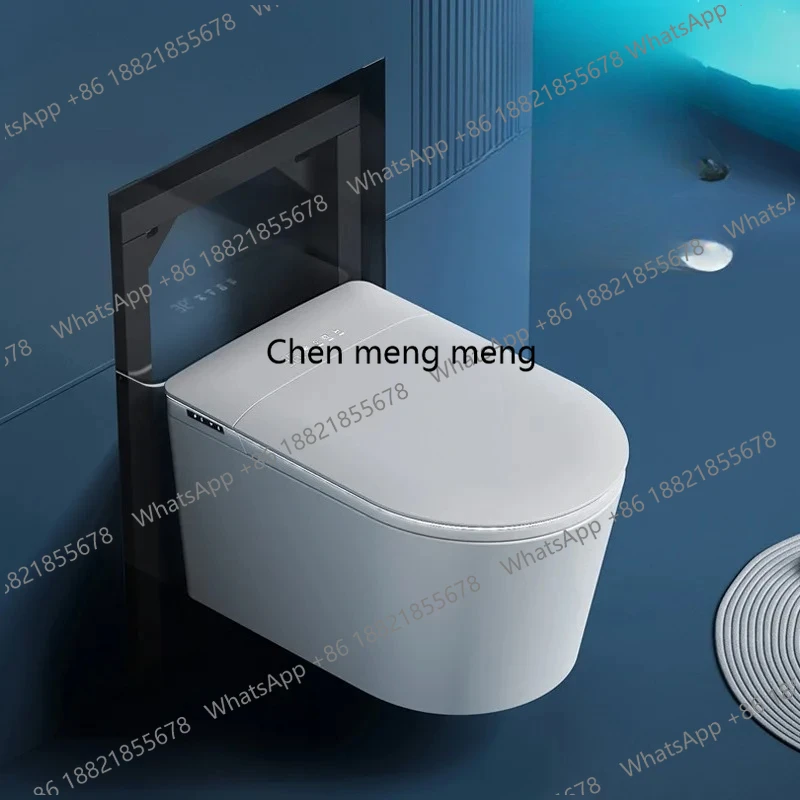 Household Wall-mounted Smart Toilet Full-featured Embedded Hanging Toilet Wall-mounted Toilet With Women's Wash Constant Tempera