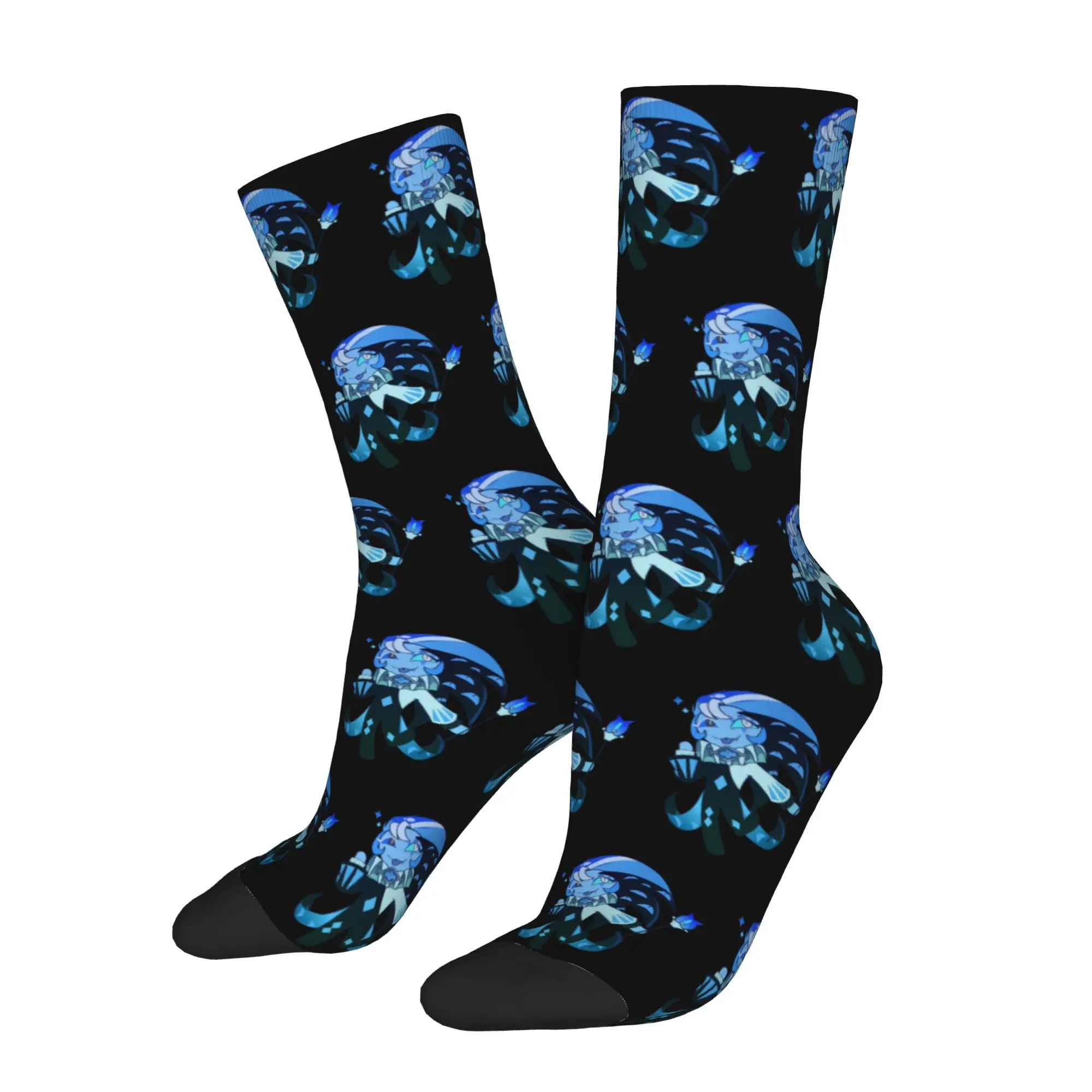 Autumn Winter Casual Men's Women's Shadow milk cookie Socks Cookie Run Kingdom Breathable Crew Socks