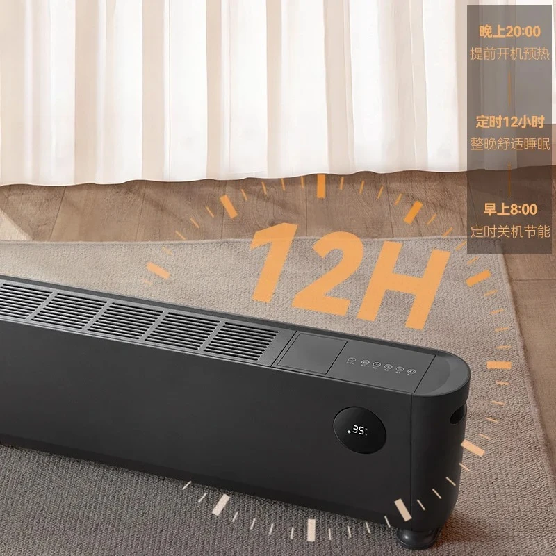 Heater Graphene Tech 12H Timer Energy  Saving Bathroom  Ready Tip Over Shutoff  portable heater