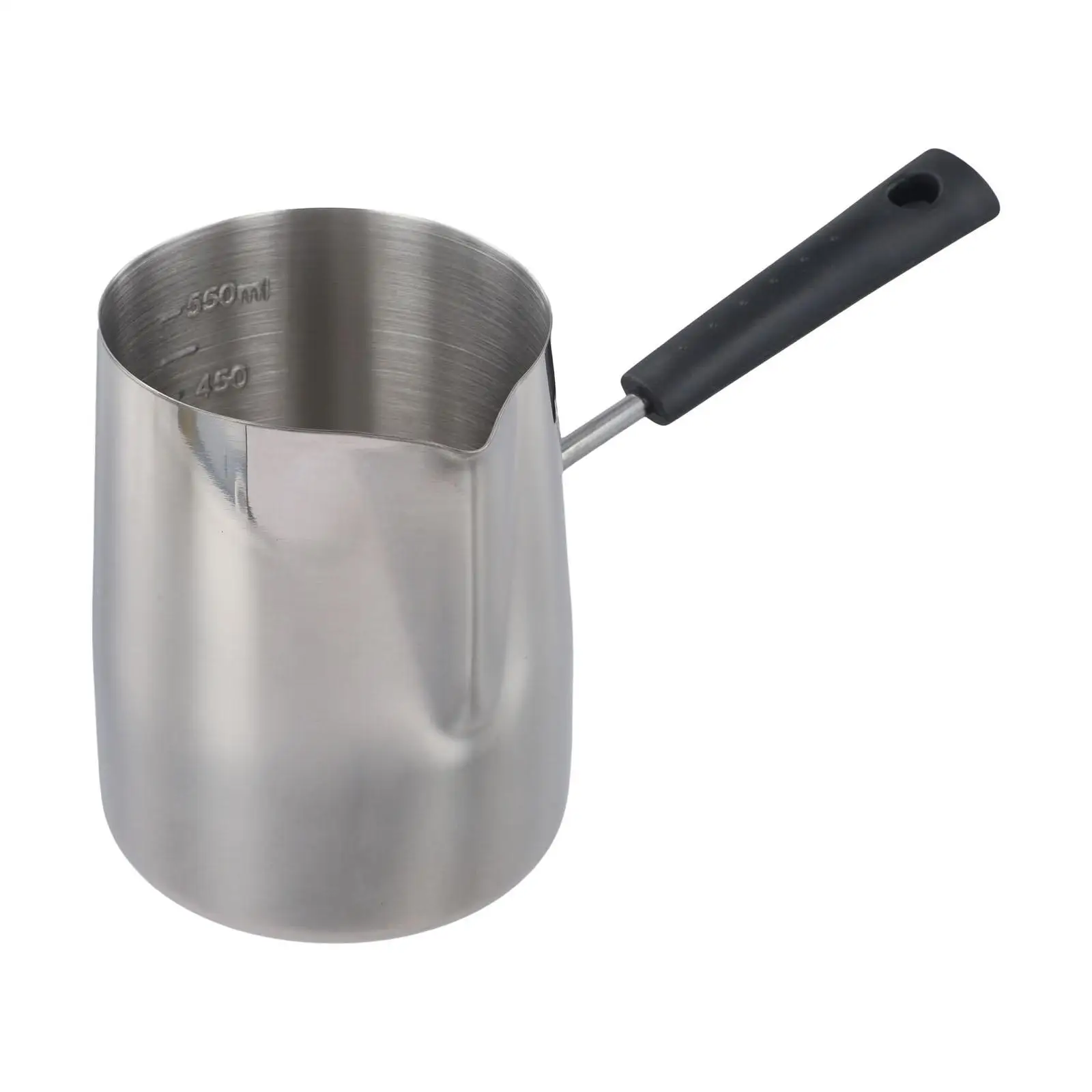 Chocolate Melting Pot Stainless Steel Pot 900ML Pouring Mouth Butter Warmer Long-lasting Performance Rust Resistant