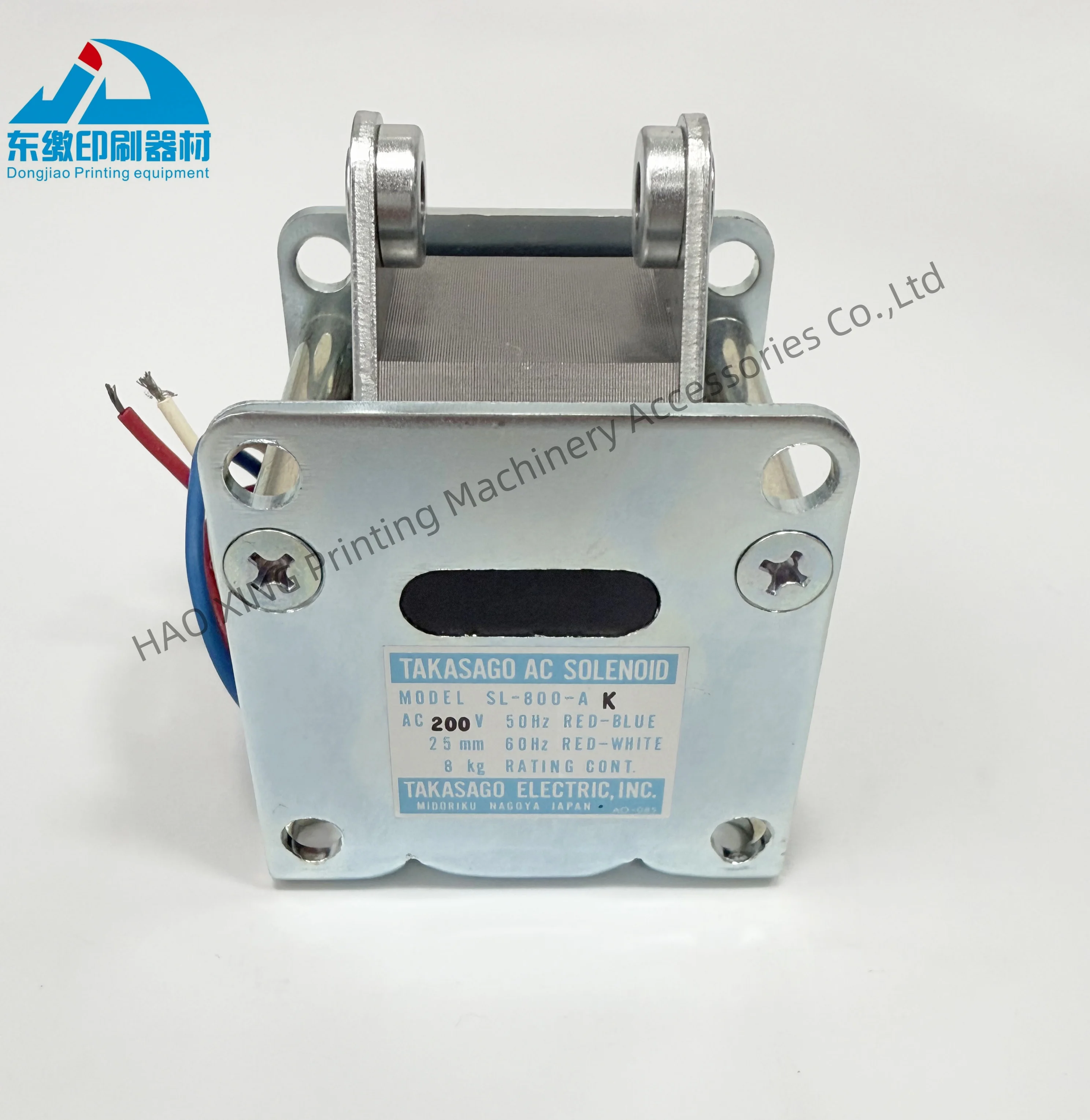 

Offset Printing Machine Spare Parts TAKASAGO AC Solenoid SL-800-AK for Komori Printing Accessories 200V Electromagnet SL-800-AK
