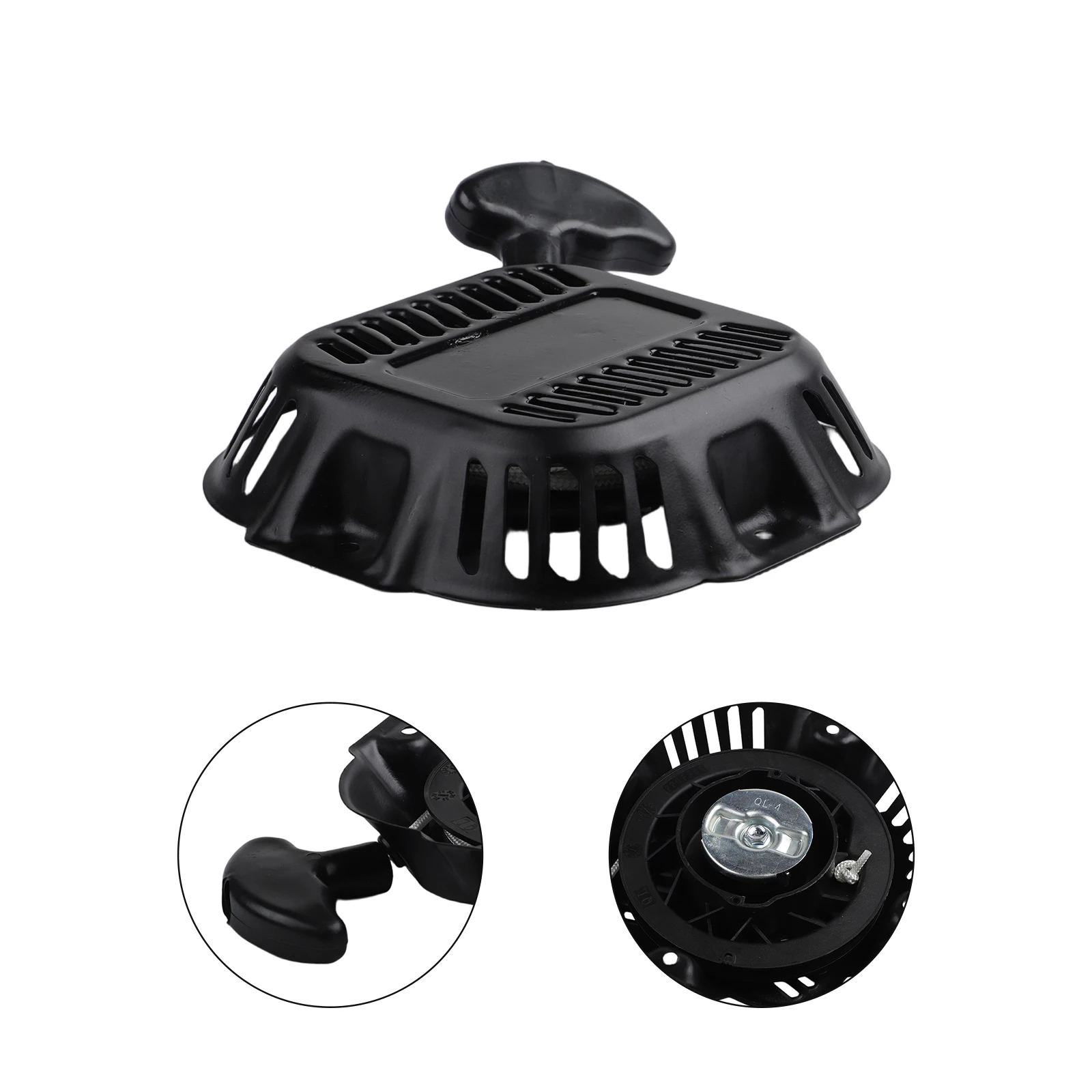 Easy Install Recoil Starter Assembly for 196cc 208cc 212cc Engines Compatible with GP3250 GP3300 GP3600 Generators