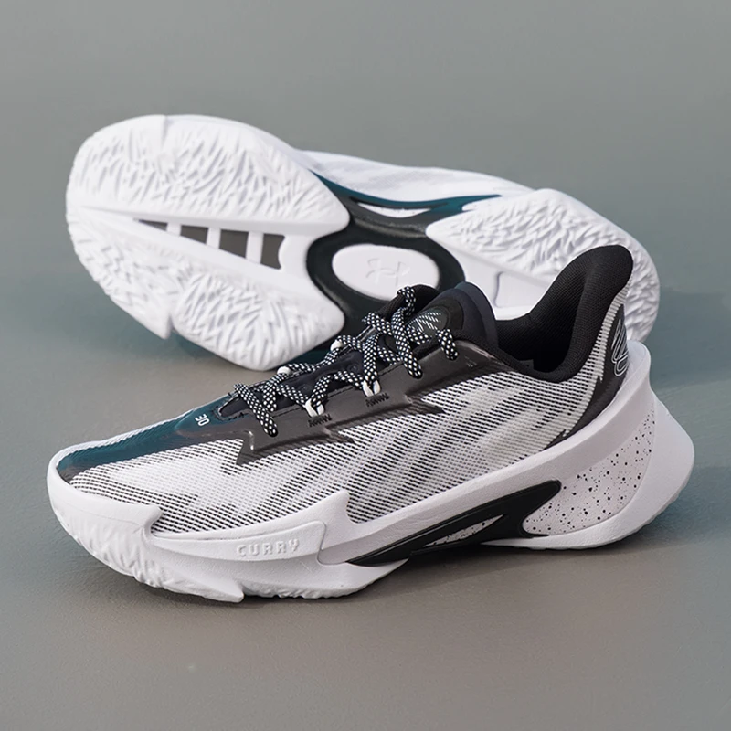 Zapatos deportivos Under Armour para hombre y mujer Curry Series 7, zapatos de baloncesto con amortiguación y resistentes al desgaste 3027983-101