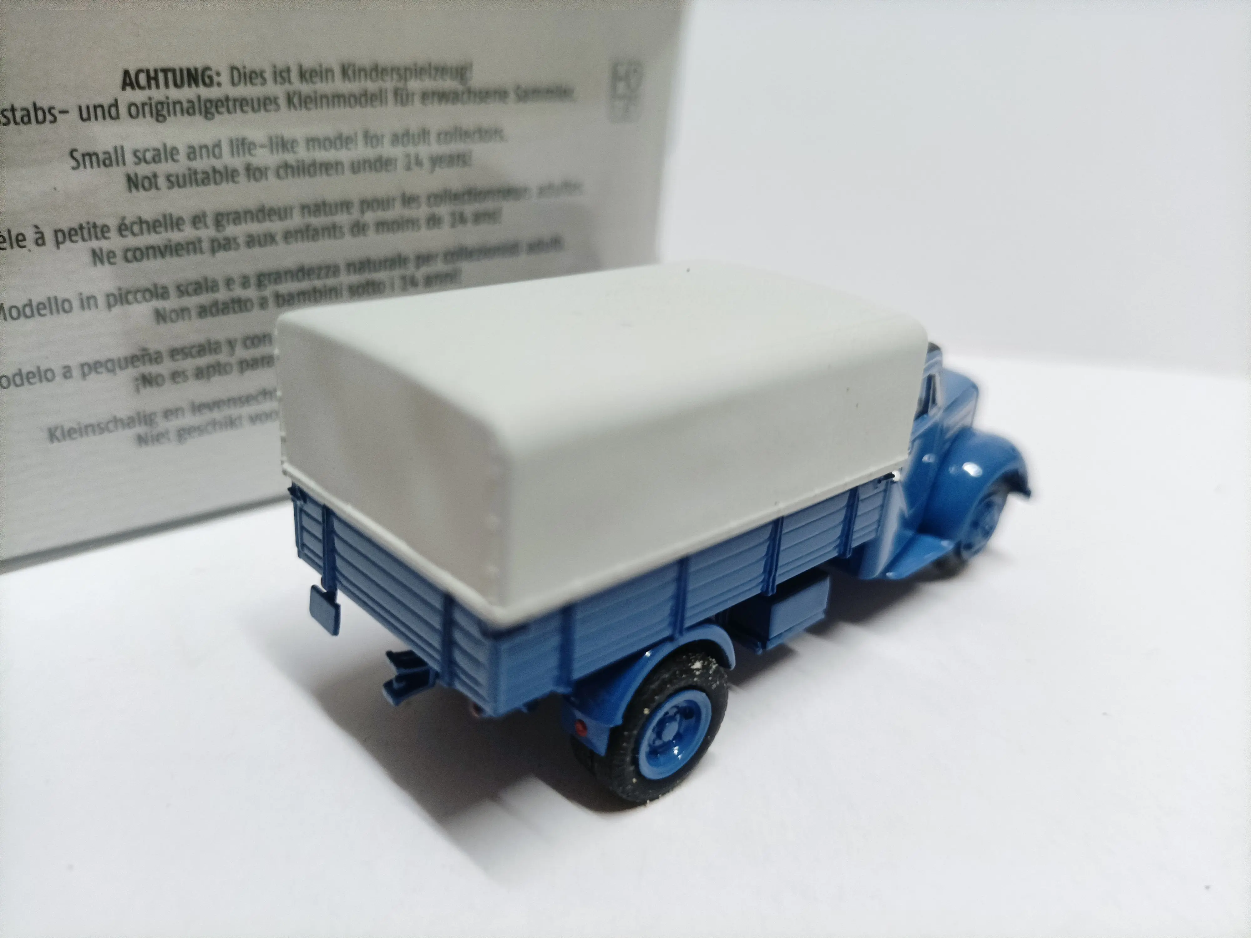 Brekina-Simulation de camion de fret Robur LO 2500 2501, édition limitée, plastique, métal, leges, modèle de voiture, jouet cadeau, 1:87