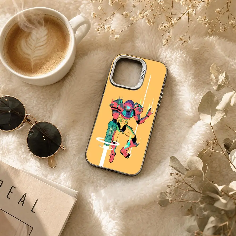 Game - M-Metroid P-Prime 4 Phone Case For IPhone 17 16 15 14 13 Pro Max Air Matte Laser Metallic Aurora Luxury Matte Cover view 2