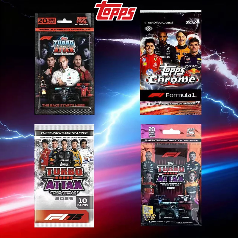 

2020-2026 Topps Match Attax Turbo Attax Formula 1 Packet Gmme Collection Card Limited Signature Fan Gift 3Packs