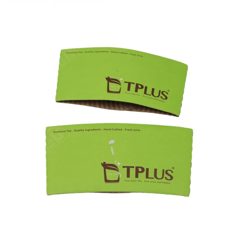 Customized productHot Drink Cup Sleeves Corrugated Cardboard Coffee Paper Cups Sleeve