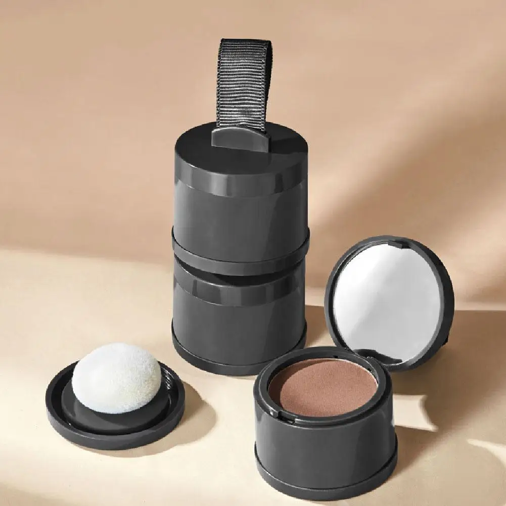 Hairline Repair Filling Powder With Puff Sevich Fluffy Thin Powder Pang Line Shadow Powder Forehead Hair Makeup Concealer