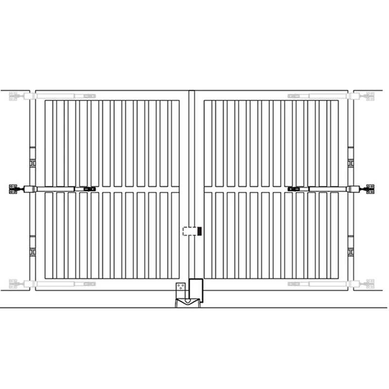 200 Kgs Engine Motor System Automatic Door AC220V/AC110V Swing Gate Driver Actuator Perfect Suit Gates Opener