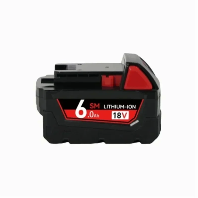 Akumulator 18V 6.0Ah do narzędzi Milwaukee M18, modele 48-11-1815, 48-11-1850, 2604-22, 2604-20, 2708-22, 2607-22. Dostawa lokalna i szybka. — 2