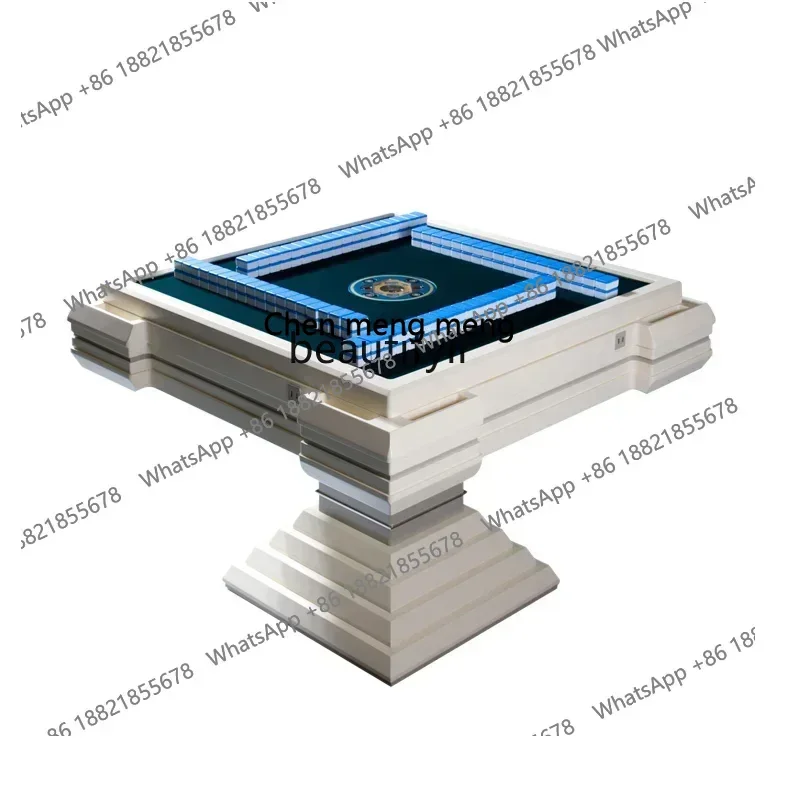 

xz1Italian Light Luxury Modern Minimalist Living Room Automatic Mute Entertainment Room Mahjong Table