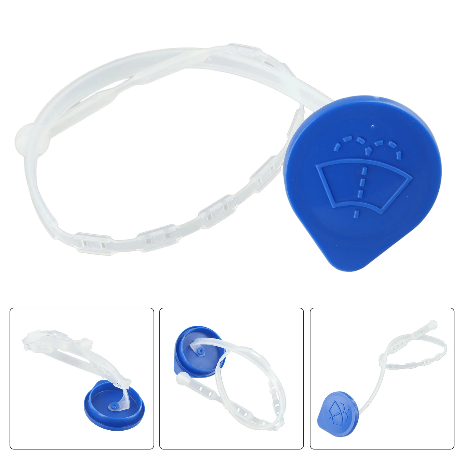 Car Washer Fluid Cap Washer Reservoir Cap Easy Installation KD35-67-483 Long Service Life No Assembly Required