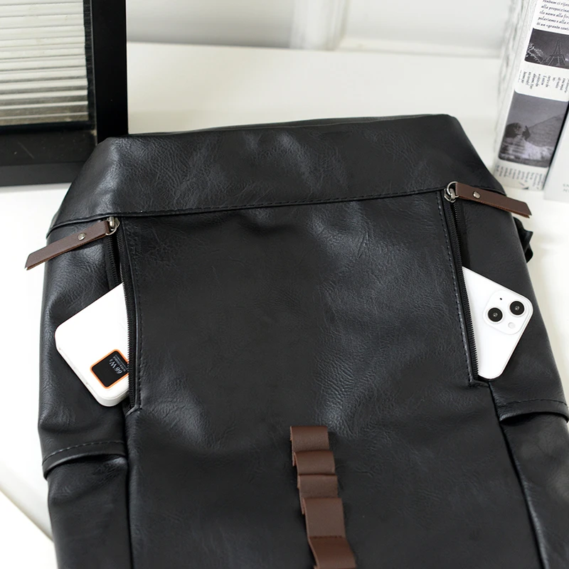 Quality Vintage Fashion Backpacks For Unisex Scratch-resistant And Splash-proof Multi Pockets Large Capacity Travelling Rucksack