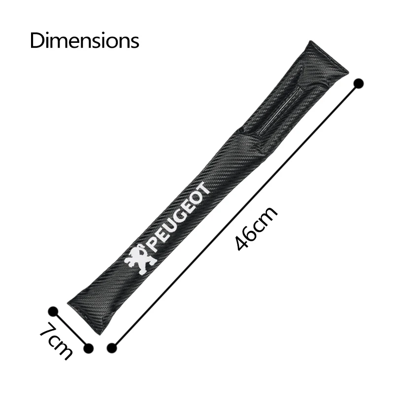 مقعد السيارة الداخلي الفجوة حشو منصات مانعة للتسرب اكسسوارات التصميم لبيجو RCZ 106 107 108 206 207 208 301 306 307 2008 3008 #6