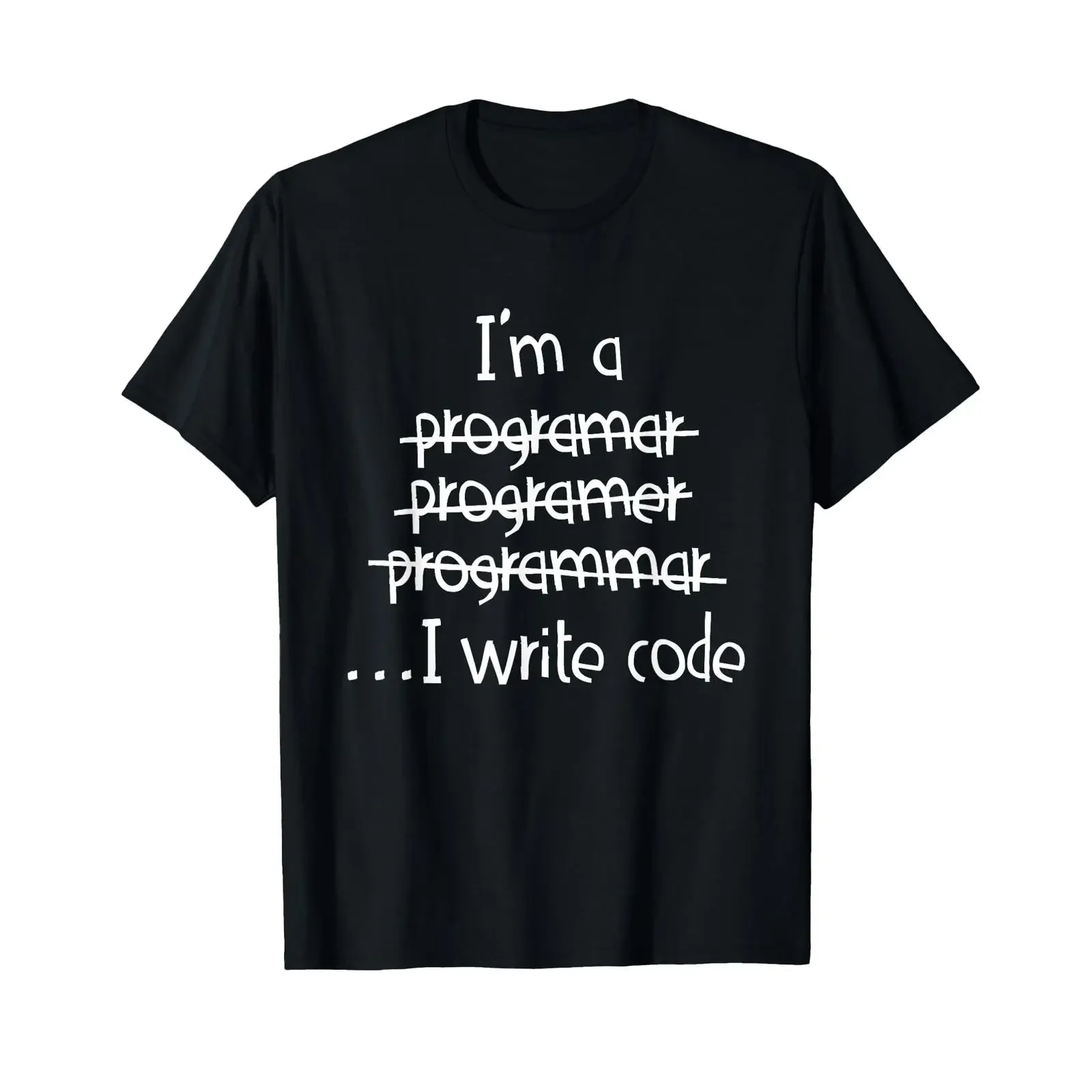 T Shirt with German Text 'Ich bin Programm black vintage Washed streetwear Stretched Breathable Comfortable Stylish Slightly