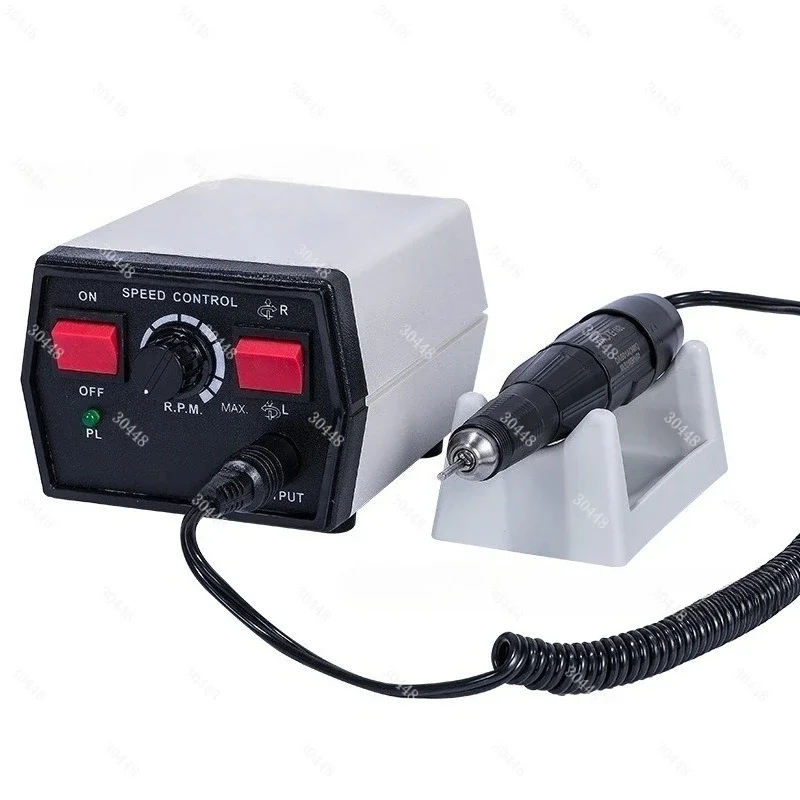 STRONG 204 Nail Drill Machine 35000RPM Micromotor Handpiece Professional Electric E-File For Gel Acrylic Polish Removal