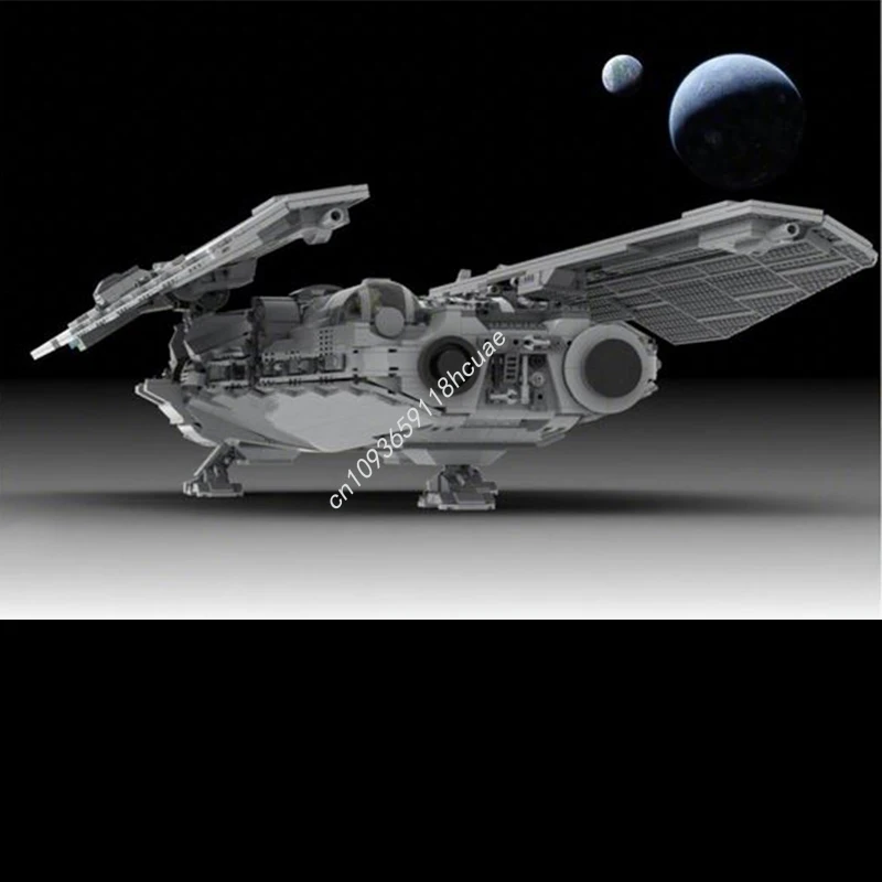 

3770 шт. MOC FONDOR HAULCRAFT UCS Звездная битва, строительные блоки, рождественские модульные здания, детский STEM, образовательный подарок для детей