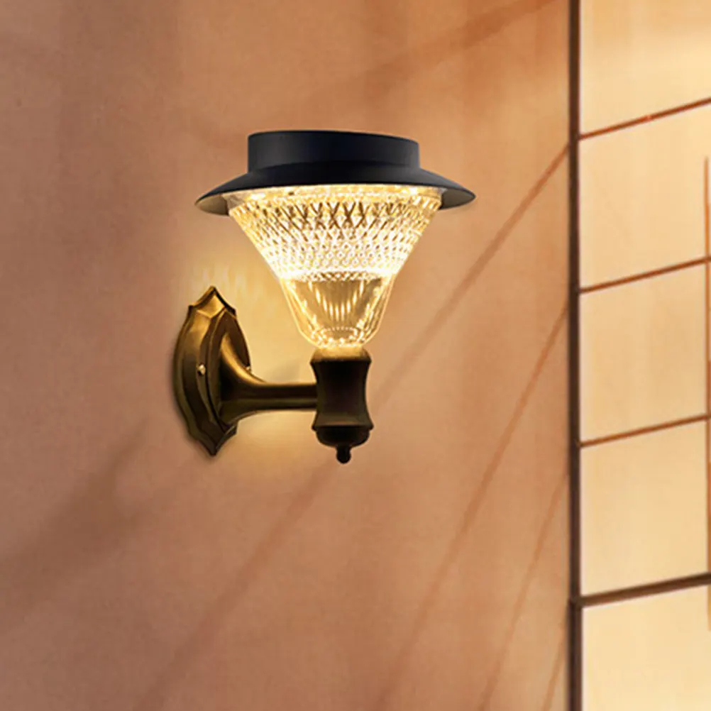 

8LED Solar Powered Waterproof Outdoor Wall Light for Deck Porch Fence Pathway Driveway Pool Garden Patio Yard Garage Steps