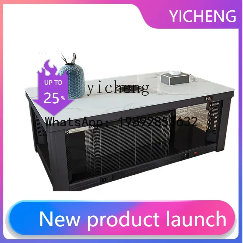 S5.12 Lifting Electric Heating Coffee Table Heating Table Household Multi-Functional Rectangular Heater Thermal Table