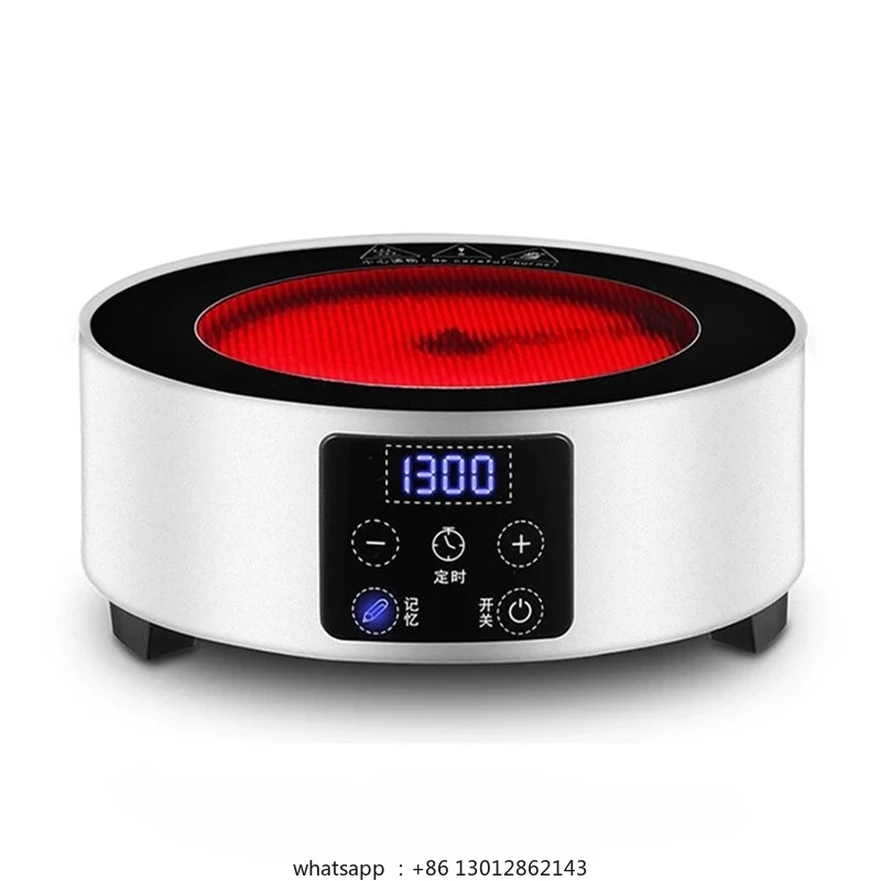 

Электрическая керамика для приготовления чая, бытовой тихий маленький мини-круглый чай для приготовления кипящей воды, электрическое устройство для кипячения чая, индукционное приготовление