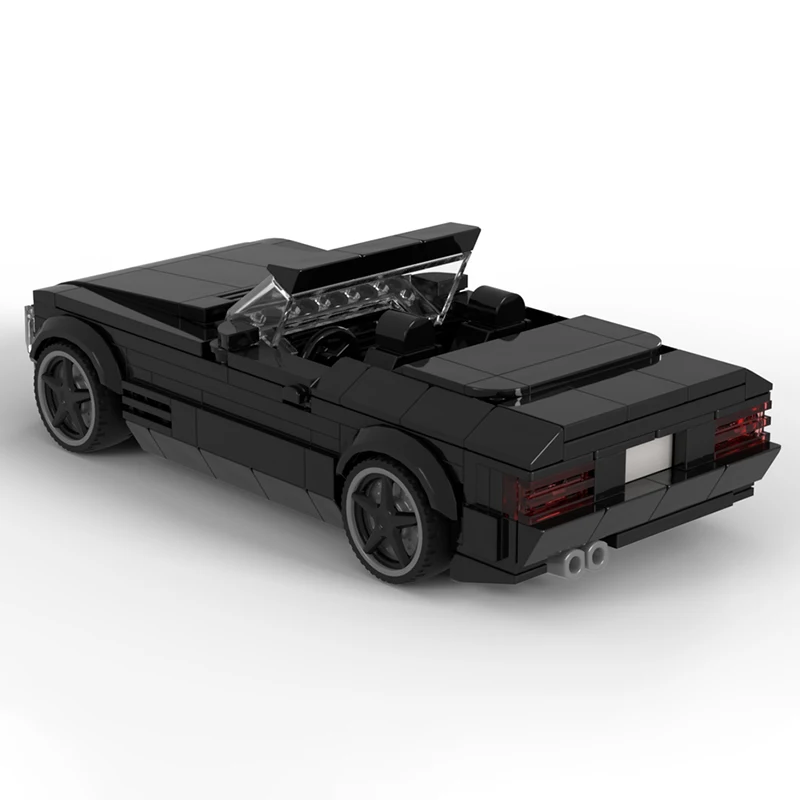 

323 шт. MOC Mercedes SL500 8wide MOD City Champions супер автомобиль строительные блоки Рождественский подарок для родителей и детей интерактивные образовательные