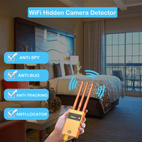 Professional Anti Spy Detector RF Signal Finder WiFi GSM Audio Bug GPS Tracker Lens Device Wireless Camera Eavesdropping Scanner