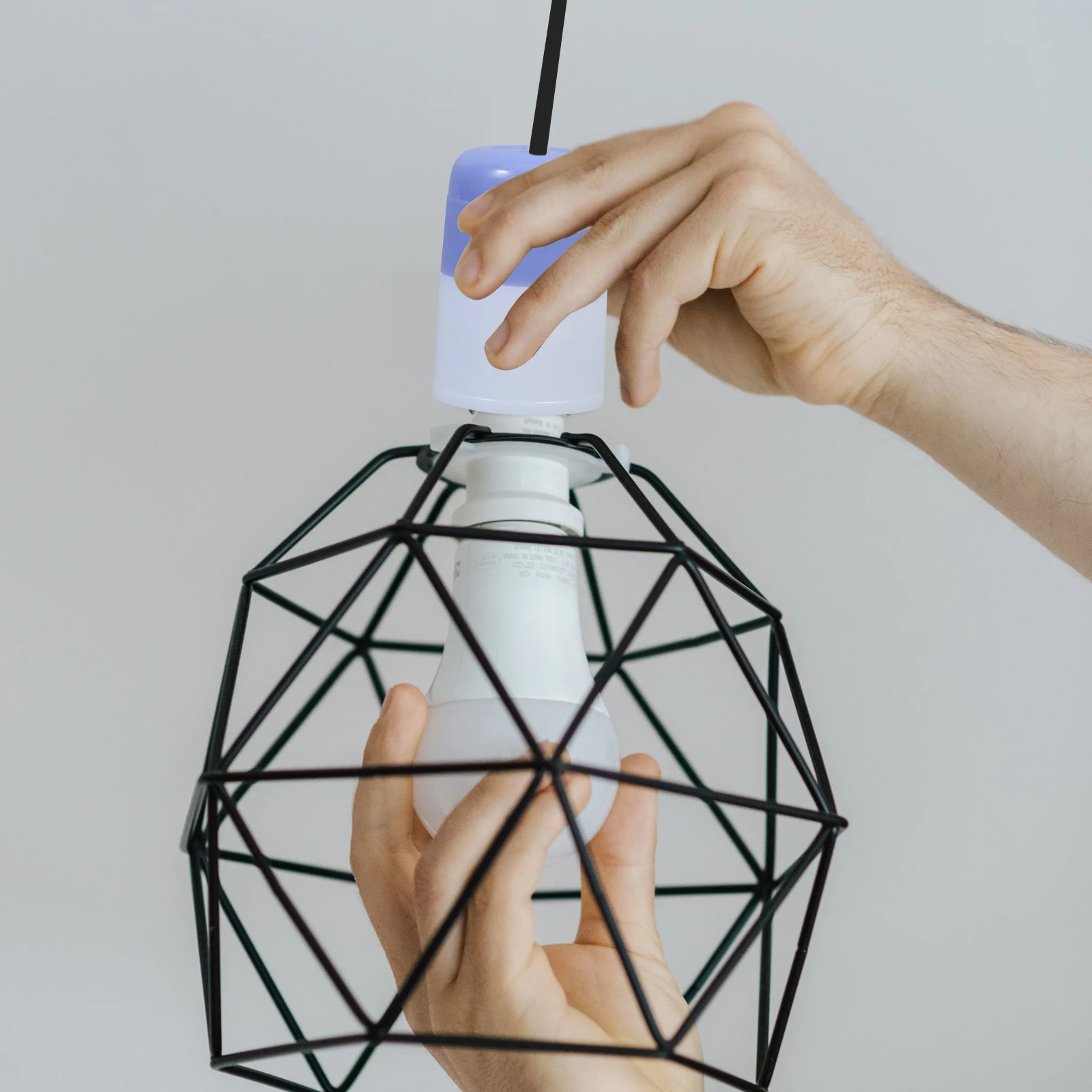 

20 Pcs Waterproof Chandelier Stand Lamp Holder Light Socket Knob Replacement Base Bulb