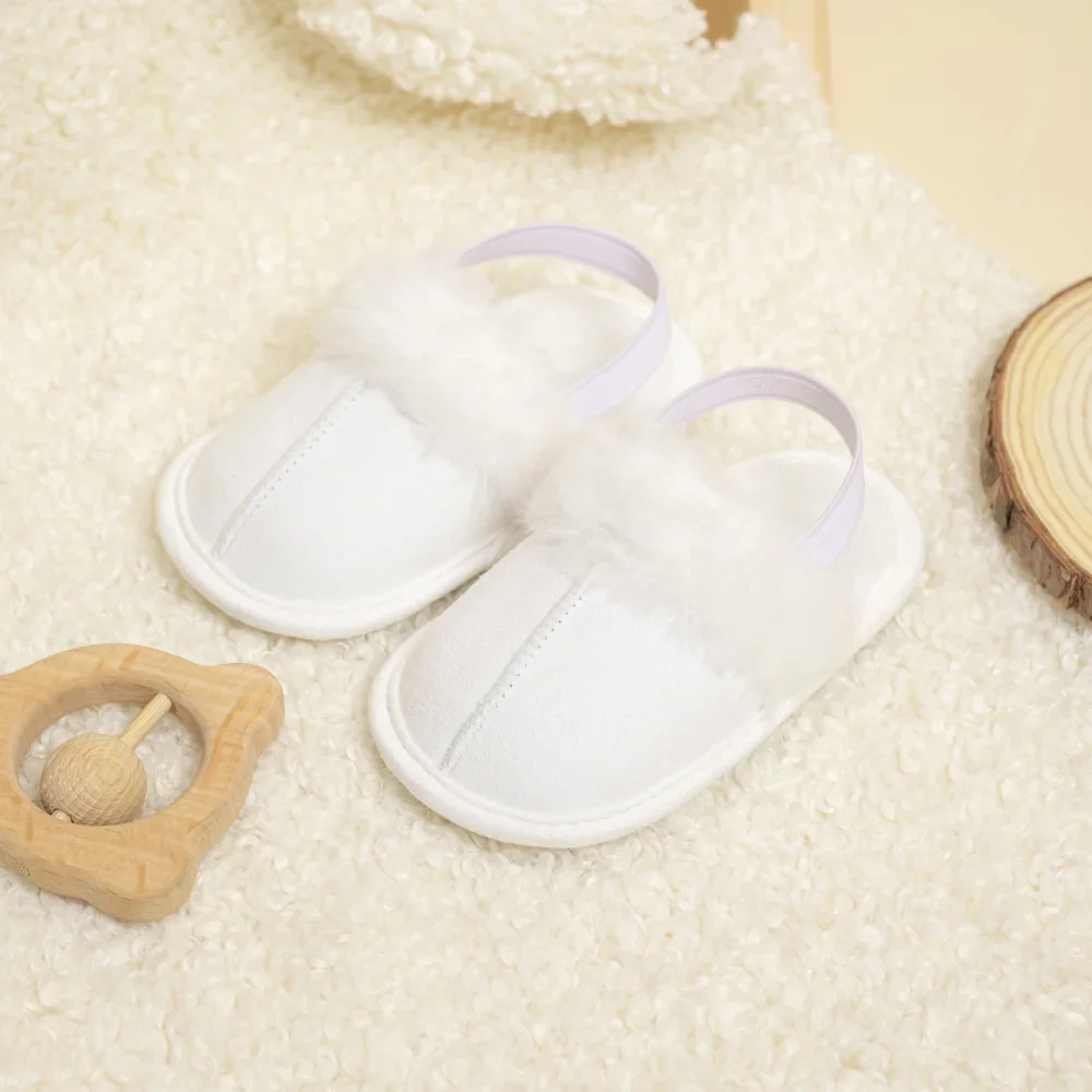 Herfst Winter Explosie Modellen Peuter Schoenen Baby Tweekleurige Warme Katoenen Anti-Slip Schoenen Casual Zachte Bodem Gewatteerde Babyschoenen