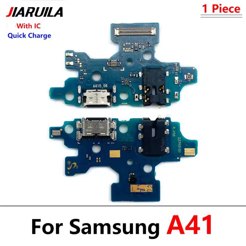 USB Charger Charging Port For Samsung A71 A70 A51 A50 A41 A40 A31 A30 A21S A20 A60 A10 Dock Connector Microphone Board - Image 9