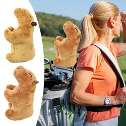 Animal Golf Club Covers Cute Capybara Golf Wood Head Covers Golf Club Headcover For Golfer Lover Golf Accessories For Men Extra