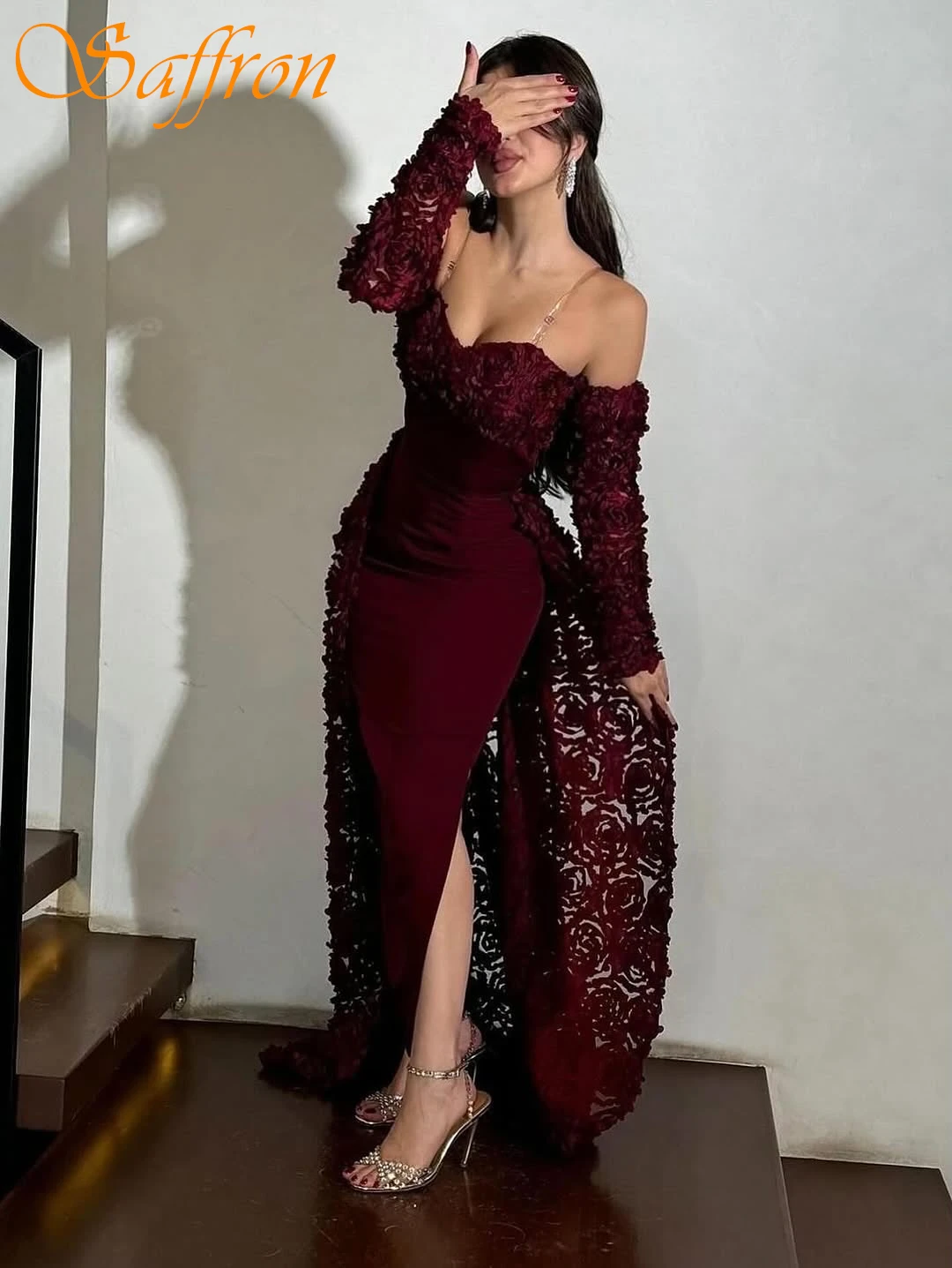 

Customized Straight Boat Neck Cap Sleeve Elegant Evening Dress Delicate Bespoke Occasion Gowns Formal High Quality Prom Dress