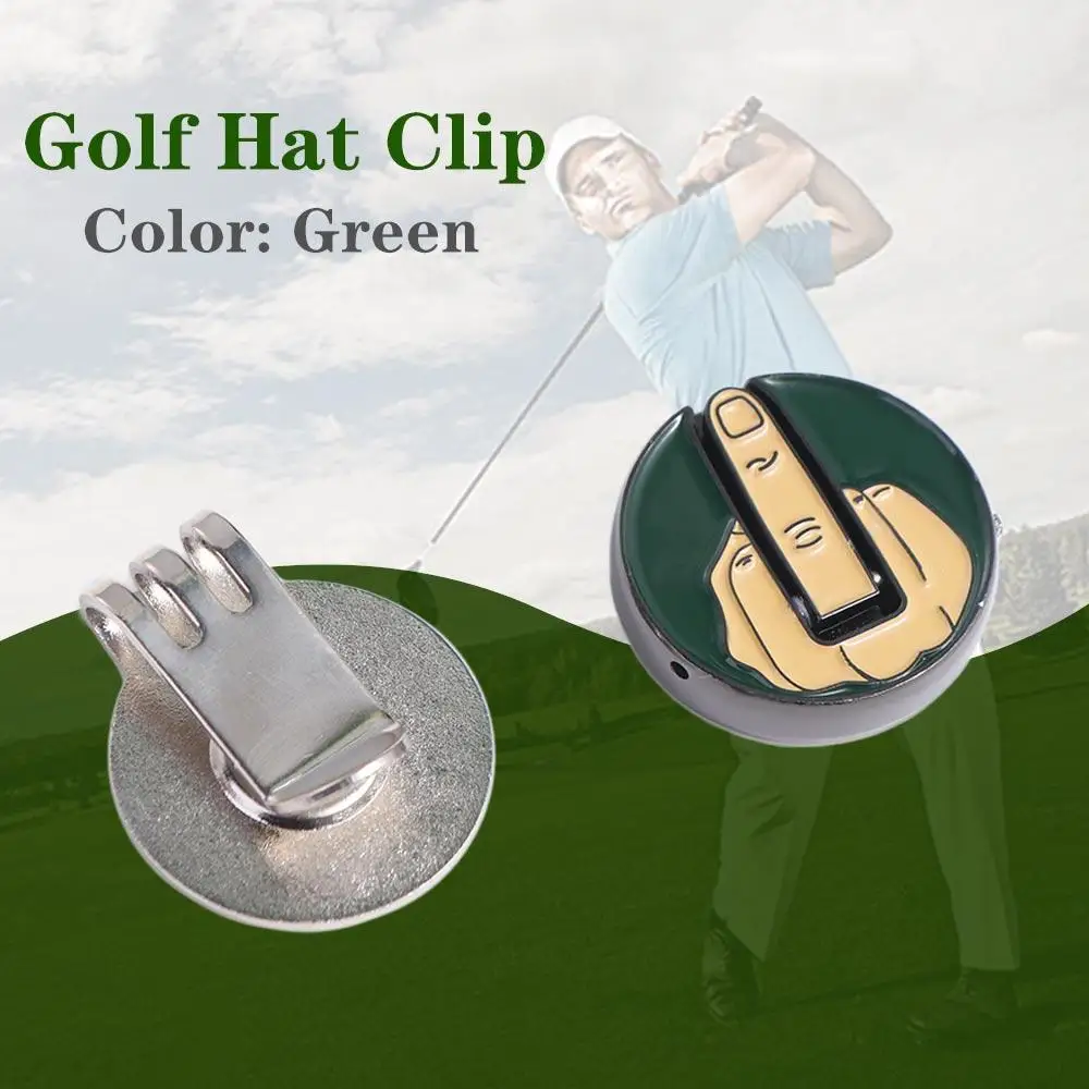 

Funny Golf Balls Middle Finger Golf Ball Marker Ball Marker Green Funny Golf Ball Markers Middle Finger Metal Golf Cap