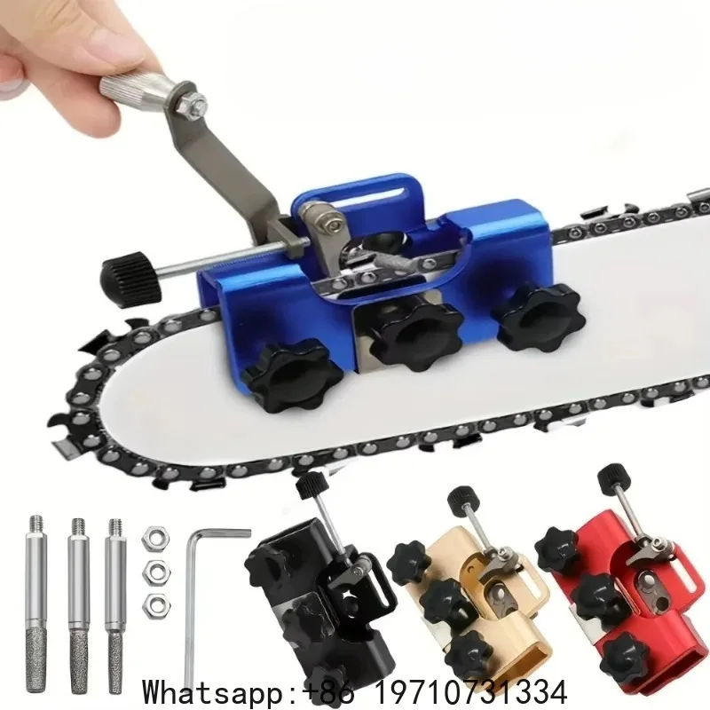 Portable Electric Chainsaw Chain Sharpener Woodworking Grinding Tool for Chainsaw Maintenance