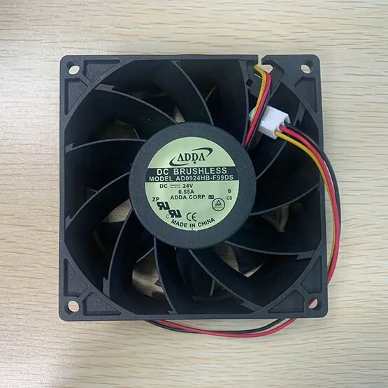 

1 шт. новый охлаждающий вентилятор ADDA AD0924HB-F99DS 9238 DC24V 0,55A 3Pin